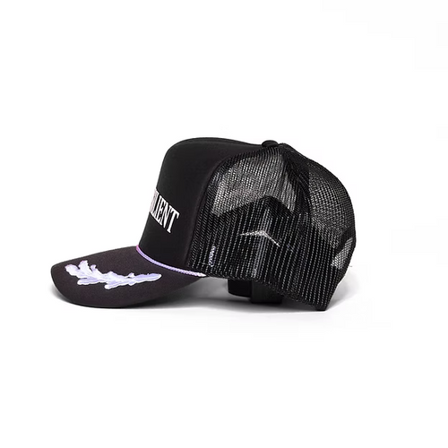 Hyperresilient Embroidered Trucker – Classic White