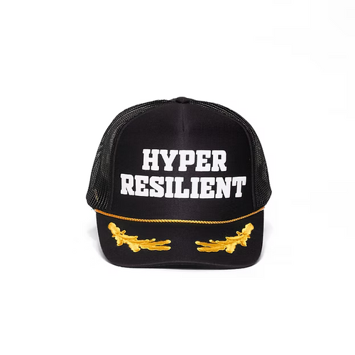 Hyperresilient Embroidered Trucker – Arch Gold